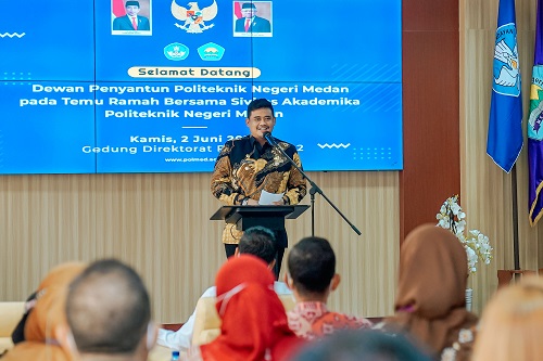 Diangkat Sebagai Ketua Dewan Penyantun, Bobby Nasution Diharapkan Dapat Majukan Polmed