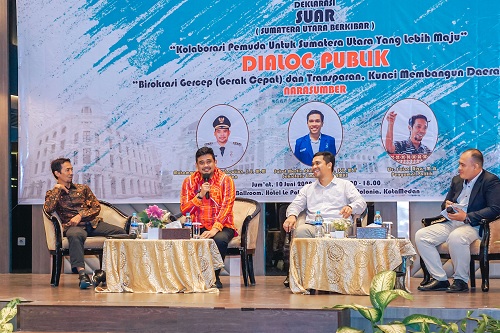 Dialog SUAR Sumut, Bobby Nasution: Dekatkan Jarak Pemerintah & Masyarakat Wujudkan Birokrasi Gercep