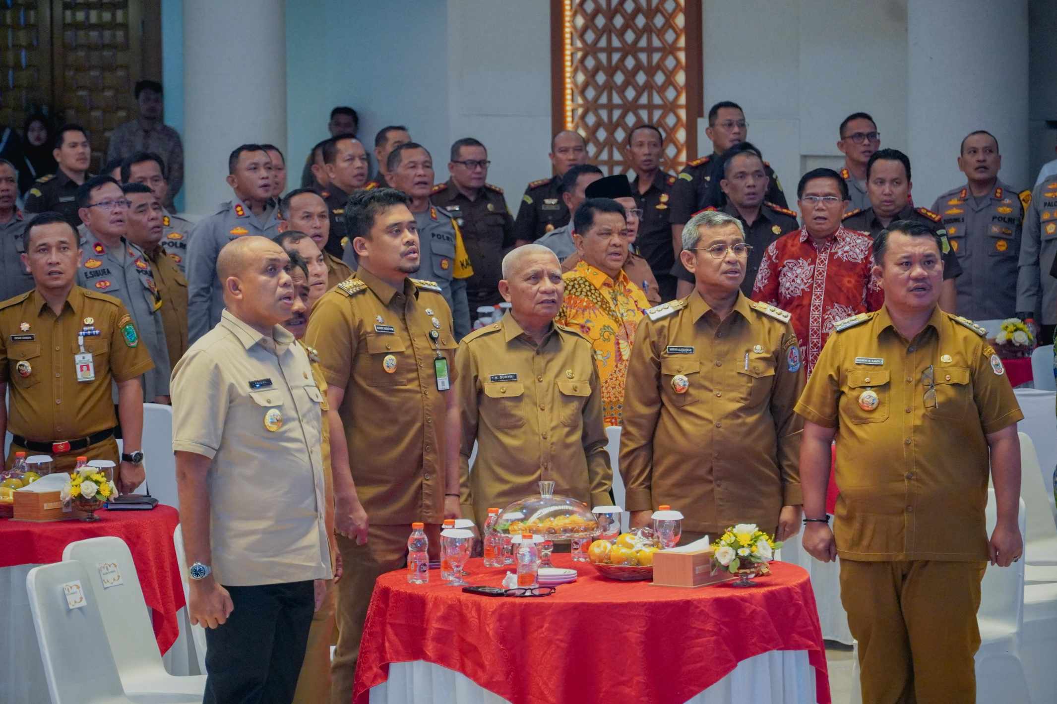 Bobby Nasution Hadiri Rakor Kepala Daerah & Forkopimda, Penguatan Pemangku Kebijakan Bangun Sumut