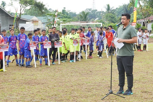 Buka Turnamen U 13 Di Medan Tuntungan,  Bobby Nasution Harap Sepak Bola Jauhkan Generasi Muda Dari Narkoba