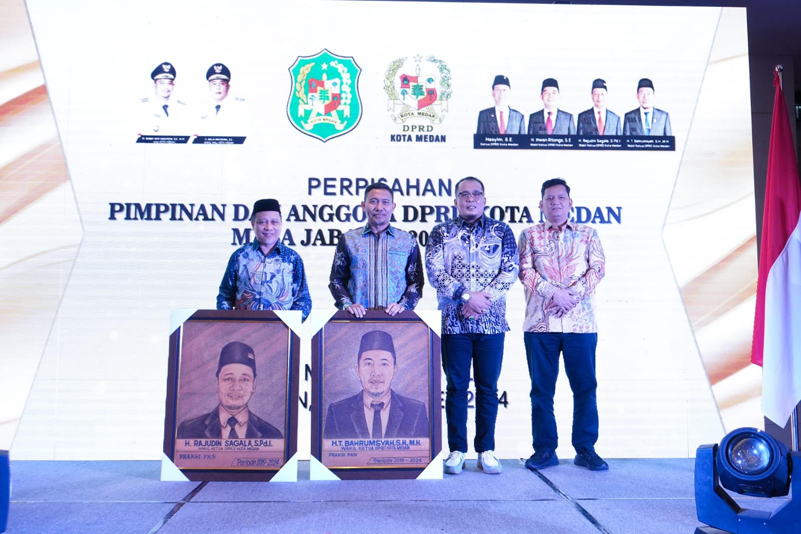 Wali Kota Ungkapkan Penghargaan, DPRD Periode 2019-2024 Dukung Kinerja Pemko Medan