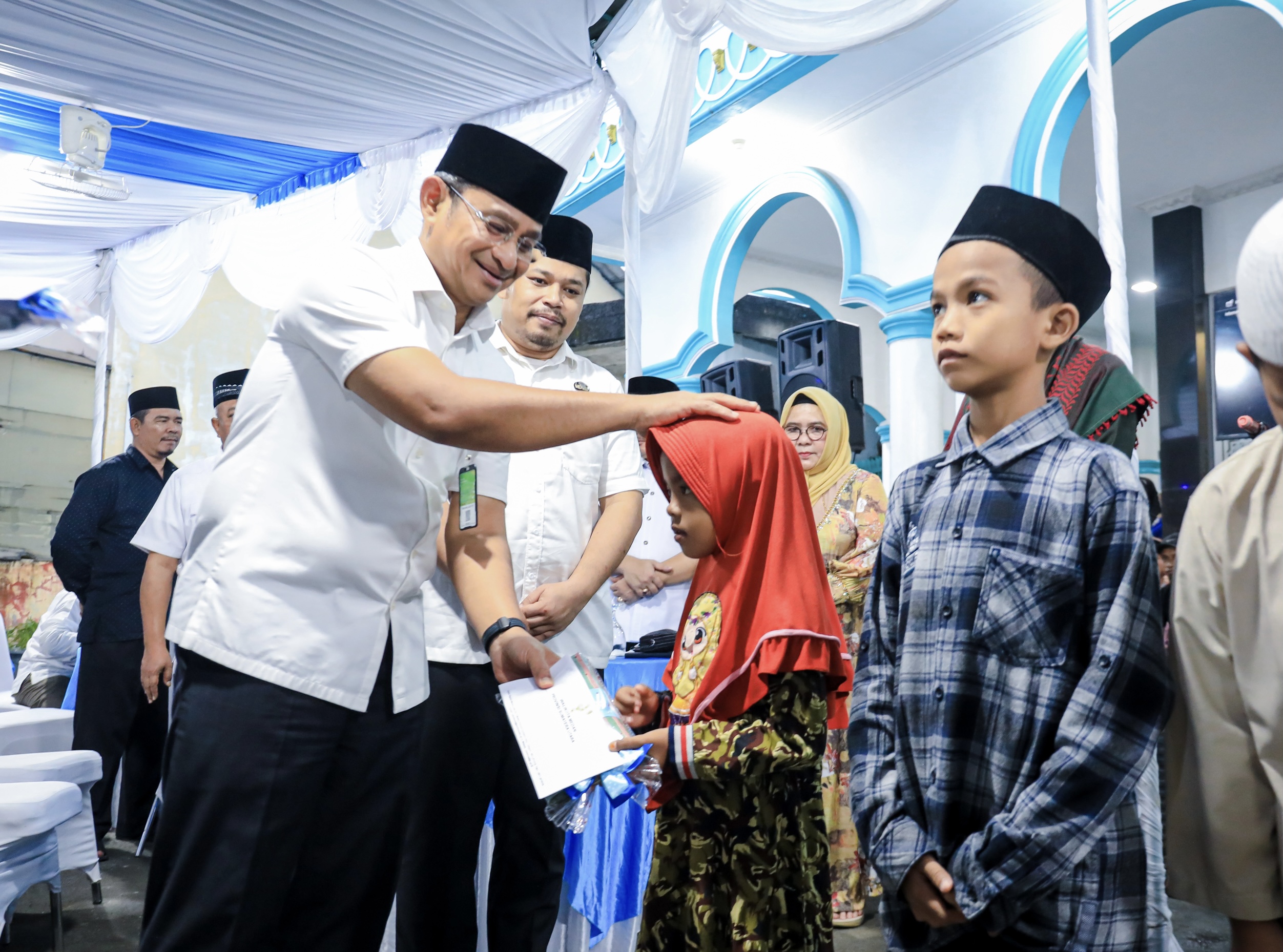 Tim Safari Ramadan Pemko Medan disambut Antusias di Masjid Al-Ikhlas Medan Denai
