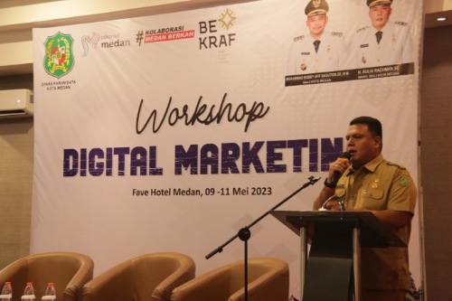 Workshop Digital Marketing Upaya Pemko Medan Kembangkan dan Tingkatkan Ekonomi Kreatif