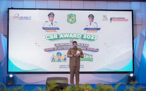 Bobby Nasution Berikan CSR Award pada Perusahaan  CSR Terbesar dan Berkala