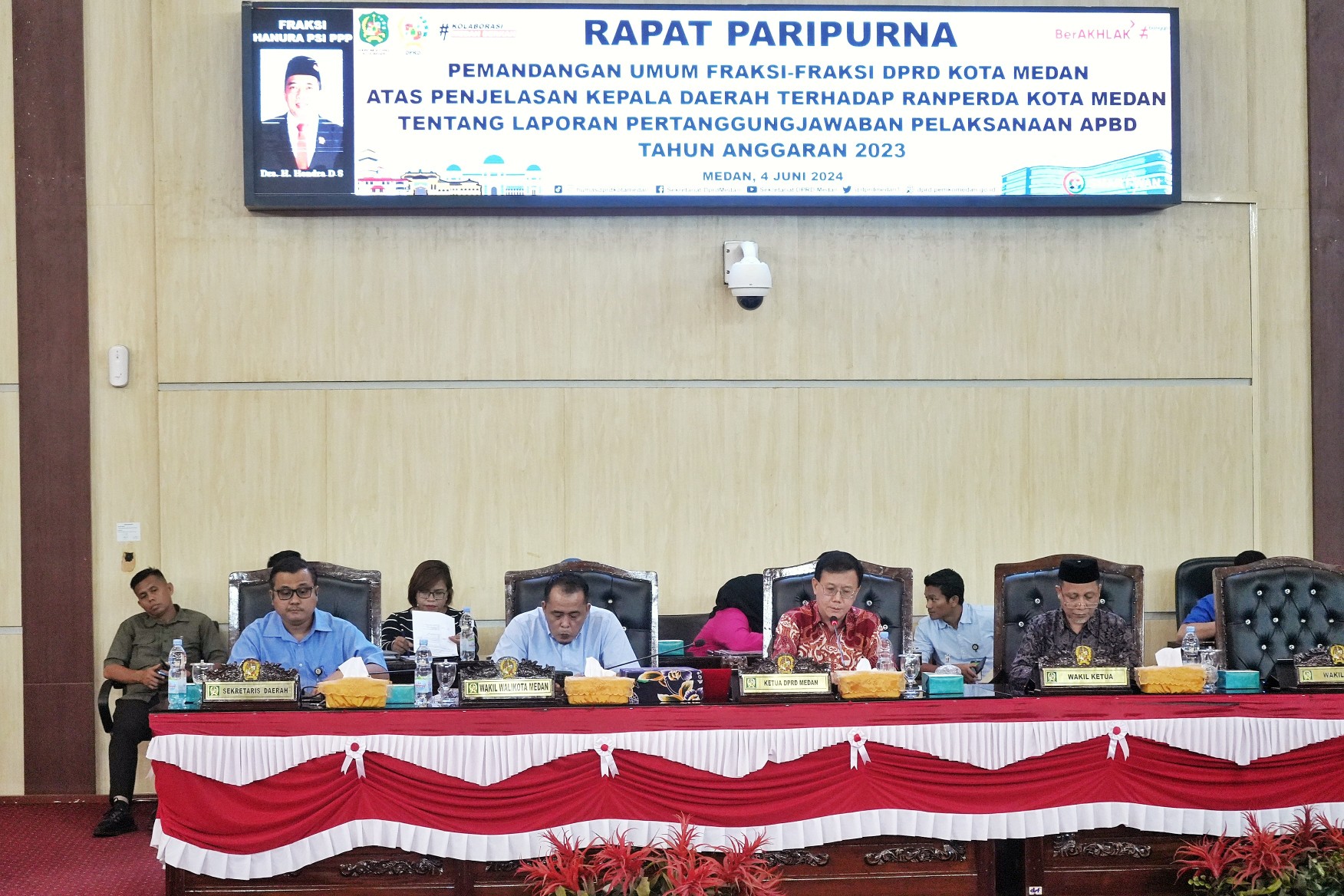 DPRD Medan Puji Keberhasilan Pemko Medan Raih Opini WTP Dari BPK RI Perwakilan Sumut