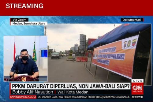 Bobby Nasution : Kota Medan Siap Memberlakukan PPKM Darurat