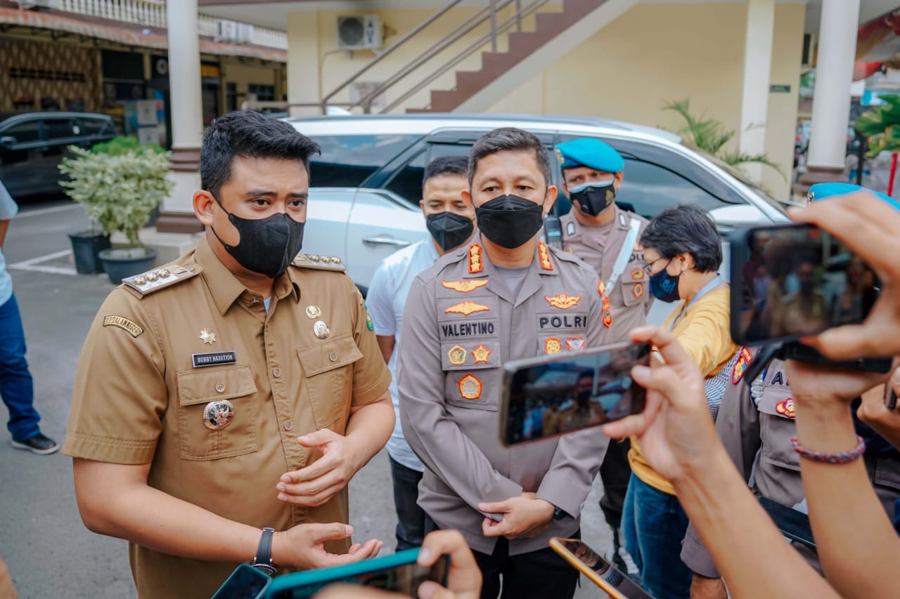 Bobby Nasution Apreasiasi Polrestabes Medan Tembak Mati Begal Sadis