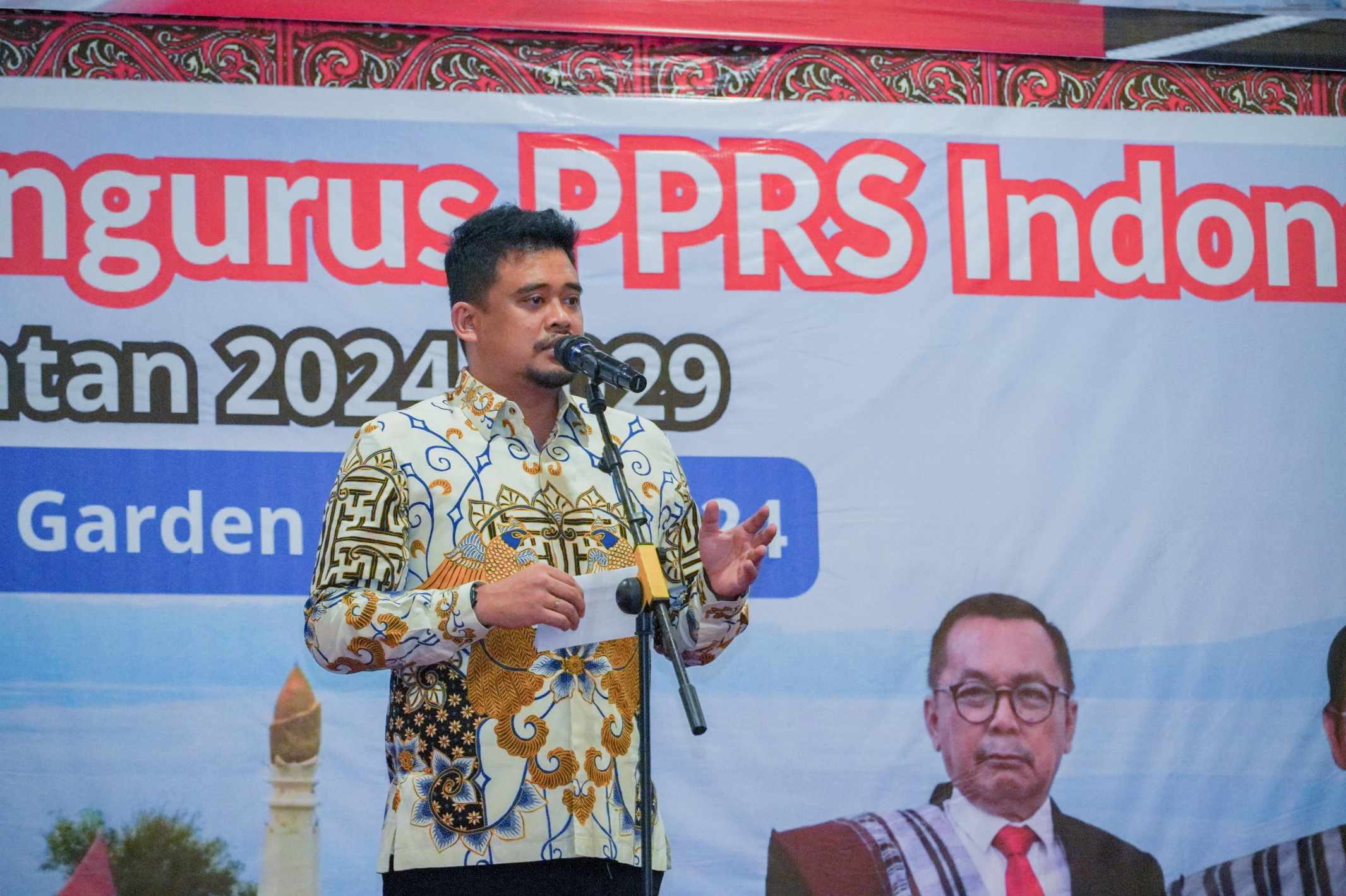 Wujudkan Indonesia Emas 2045, Bobby Nasution Ajak Keluarga Besar PPRS Perangi Narkoba
