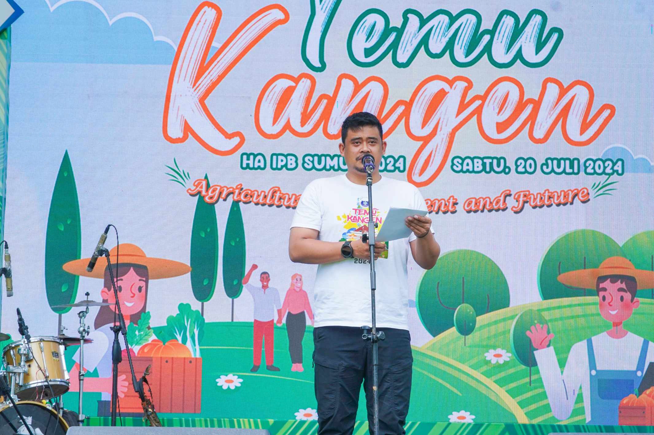 Wujudkan Mandiri Pangan, Bobby Nasution Ajak Alumni IPB Sumut Majukan Sektor Pertanian