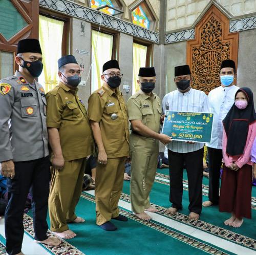 Safari Ramadhan Momentum Pemko Medan Ajak Elemen Masyarakat dalam menjaga Keamanan dan Ketertiban