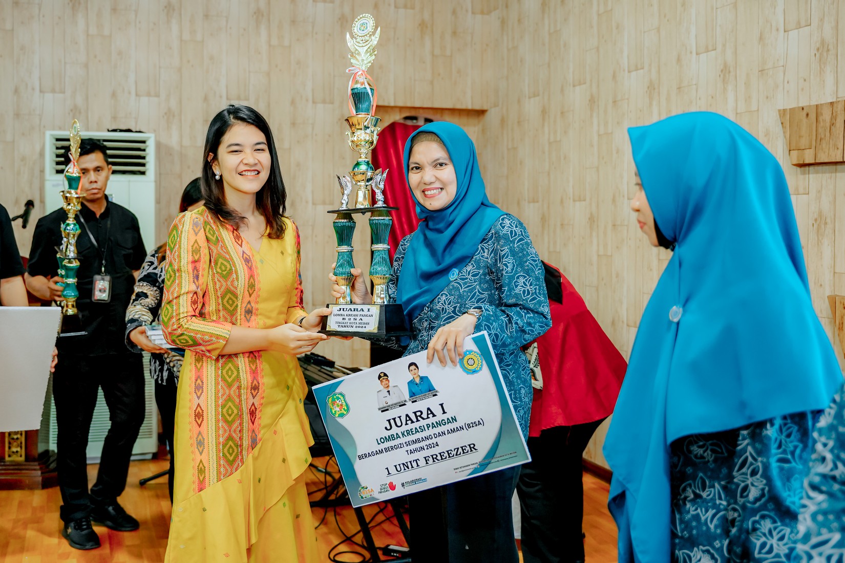 Medan Timur Juara Pertama Lomba Kreasi Pangan B2SA, Menu Pemenang Disajikan di Hotel Berbintang