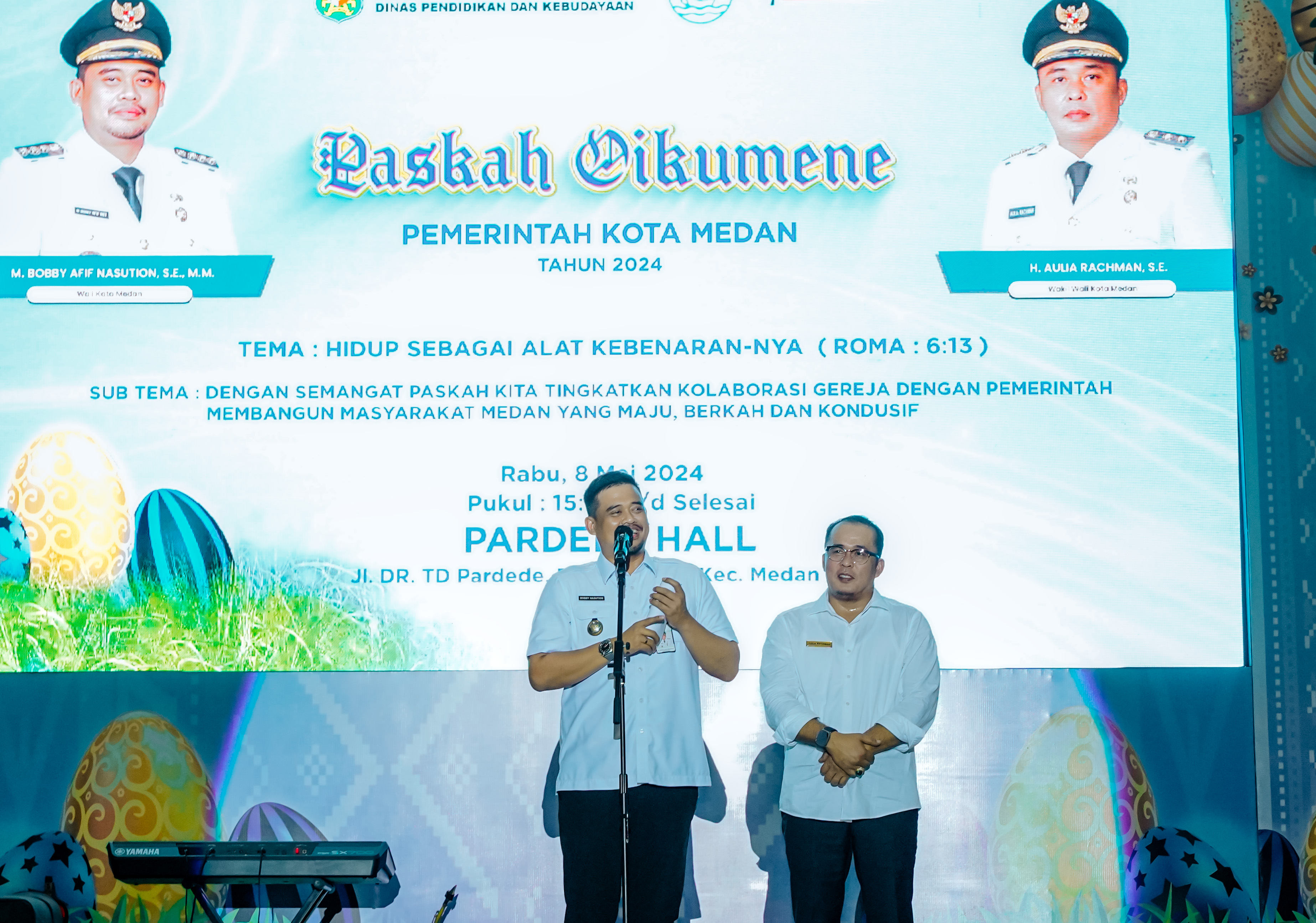 Bobby Nasution Mohon Dukungan Umat Kristiani Jadikan Kota Medan Lebih Baik