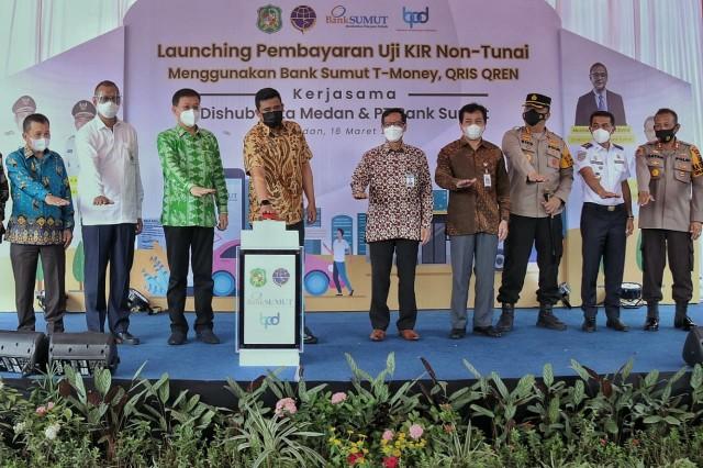 Wali Kota Medan Launching Pembayaran Uji KIR Melalui Non Tunai