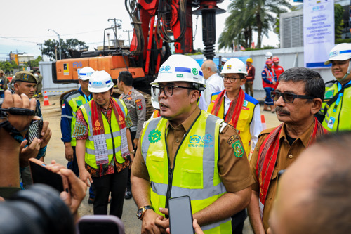 Pembangunan Underpass Jalan Gatot Subroto Medan Resmi Dimulai, Ditargetkan Selesai 2024