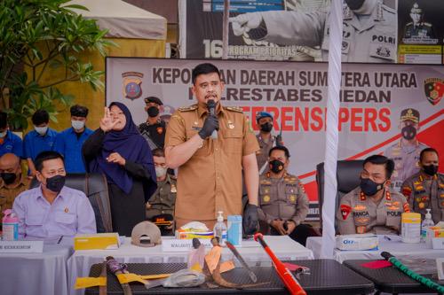 Pemko Medan Support Kepolisian Tindak Tegas Pelaku Kejahatan