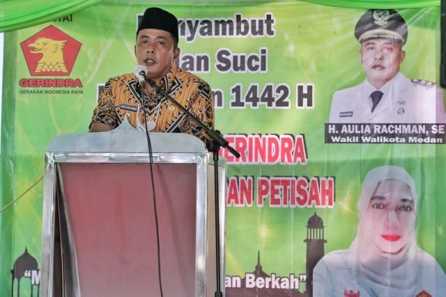 Wakil Wali Kota Medan Hadiri Silaturahmi Sambut Bulan Ramadhan bersama Masyarakat Sei Putih Barat