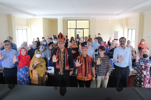Dinkes Kota Medan Adakan Pertemuan Debriefing dan Penyampaian Hasil Kunjungan Lapangan Dalam Penanganan Kasus TBC