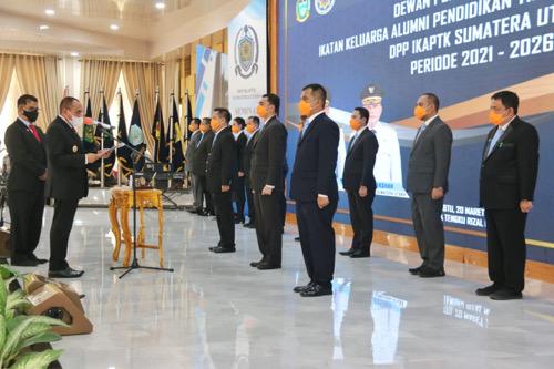 Wali Kota Medan Ucapkan Selamat Atas Pelantikan Pengurus DPP IKAPTK Provinsi Sumut