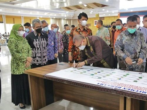 Plt Inspektur Kota Medan Ikutin Rakor Pengawasan Intern Keuangan Pembangunan di Provinsi Sumut