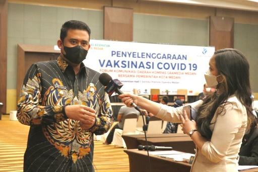 Sudah 10 Persen Dari Target Vaksinasi Penduduk Medan Tercapai