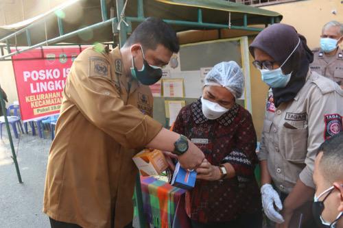 Wali Kota Medan Tinjau Isolasi Lingkungan di Kec. Medan Area