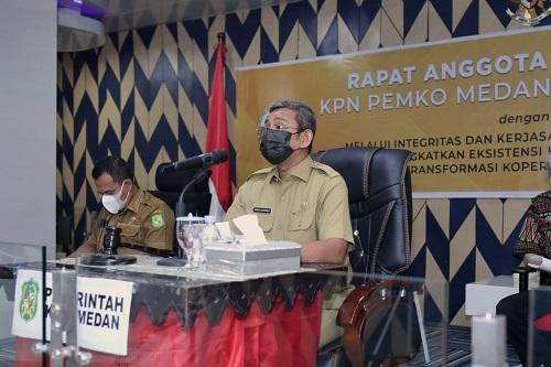 Wali Kota Medan Buka RAT KPN Pemko Medan, Pendapatan Diharapkan Akan Meningkat