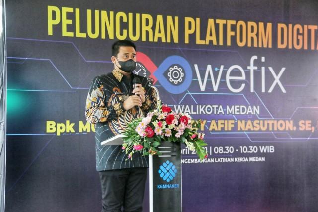 Wali Kota Medan Apresiasi Diluncurkannya Platform Digital Wefix