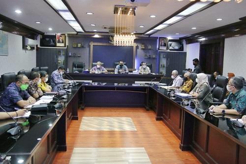 Wakil Wali Kota Medan Pimpin Rapat Evaluasi Pengadaan barang dan Jasa Pemko Medan tahun 2021