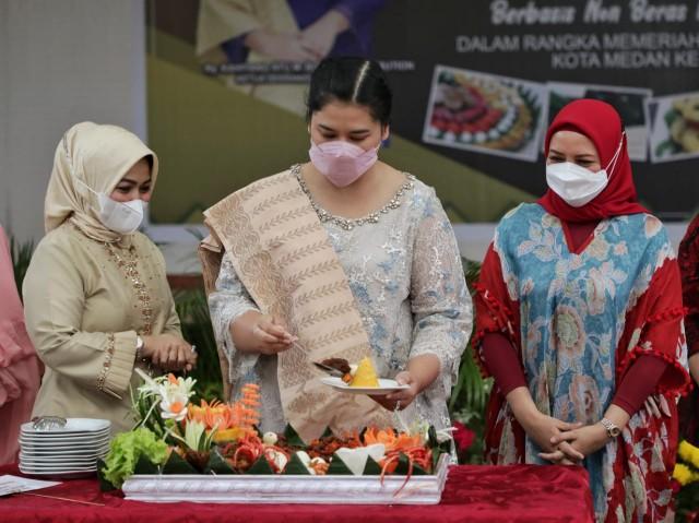 Lomba Makanan Kudapan Berbasis Non Beras Non Terigu Meriahkan HUT Kota Medan Ke-31