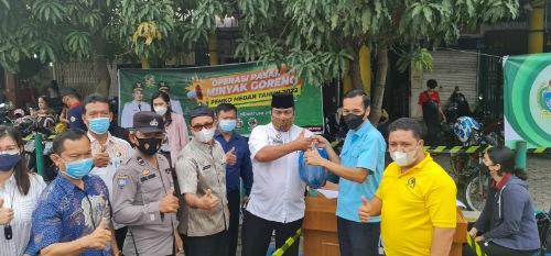 Dinas Perdagangan Kota Medan Kembali Menggelar Operasi Pasar Minyak Goreng