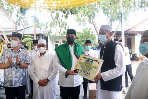 Safari Ramadan ke Masjid Al Furqon Medan Selayang, Wali Kota Ajak Jamaah dan Alim Ulama Dukung Program Masjid Mandiri