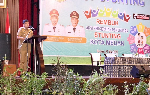 Bobby Nasution Dorong OPD, Kecamatan, dan Kelurahan Perkuat Kolaborasi Turunkan Stunting