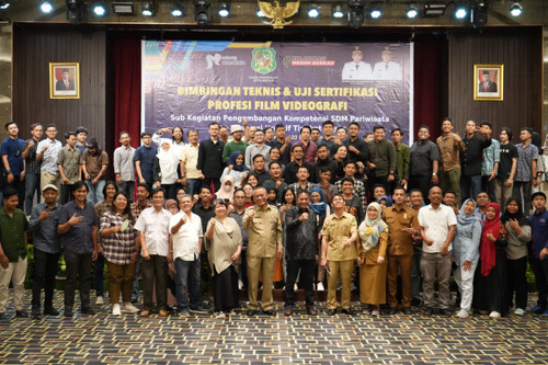 Dinas Pariwisata Kota Medan Menggelar Bimbingan Teknis & Uji Sertifikasi Profesi Film Videografi, Kadis Pariwisata Berharap Lahir Sinematografi Yang Berkompetensi & Tersertifikasi