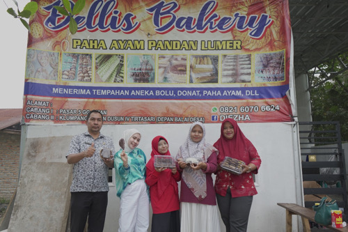 Dellis Bakery, Pabrik Roti Binaan Kecamatan Medan Marelan