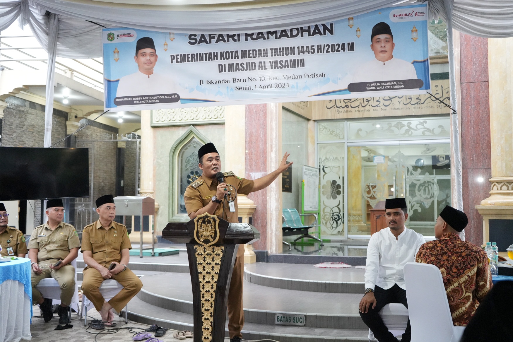 Wakil Wali Kota Medan Ingatkan Camat Beserta Jajaran Deteksi Masyarakat, Jangan Ada Yang Kelaparan dan Putus Sekolah
