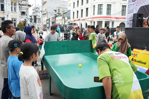 Melalui CFD Wali Kota Medan Beri Ruang Bagi Disabilitas Mempromosikan Olahraga