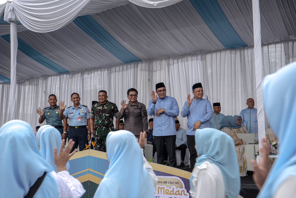 Pawai Taaruf MTQ ke-57 Medan Cerminkan Keragaman Budaya dan Kebersamaan