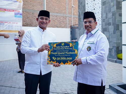 Safari Ramadhan Dilakukan Pemko Medan Sembari Mewujudkan Program Masjid Mandiri