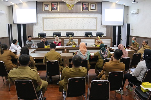 Pemko Medan Menggelar Rapat Penyusunan RAD P4GN Kota Medan