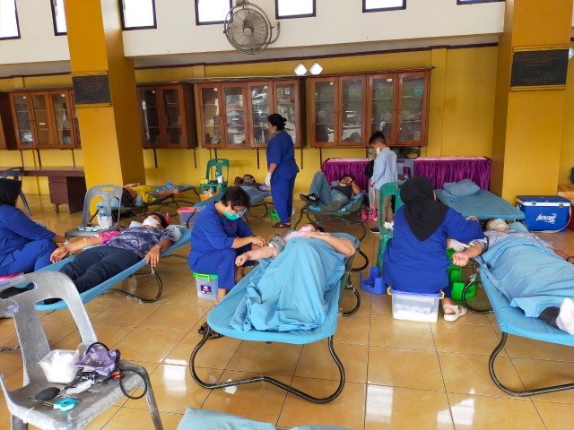 RSUD Dr. Pirngadi Kota Medan Ikut Berpartisipasi Dalam Kegiatan Donor Darah HKBP Tanjung Sari