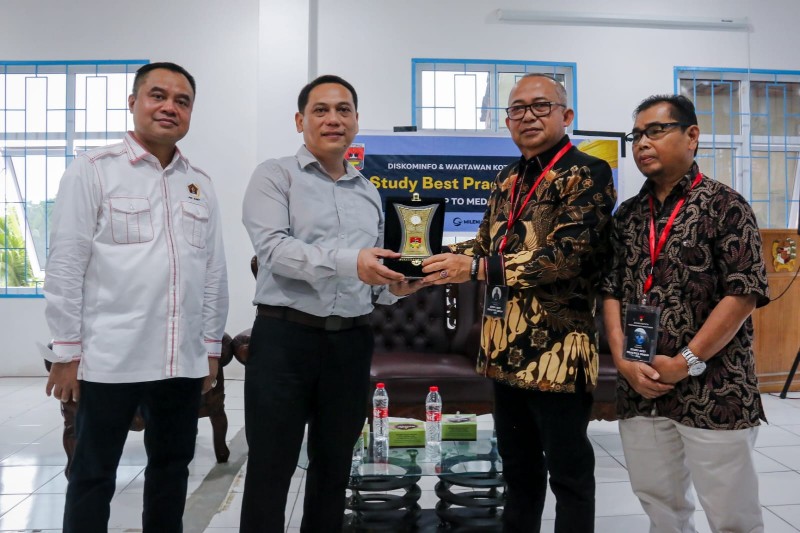 Pemko Medan Terima Kunjungan Study Best Practice Dinas Kominfo dan Wartawan Kota Bukittinggi