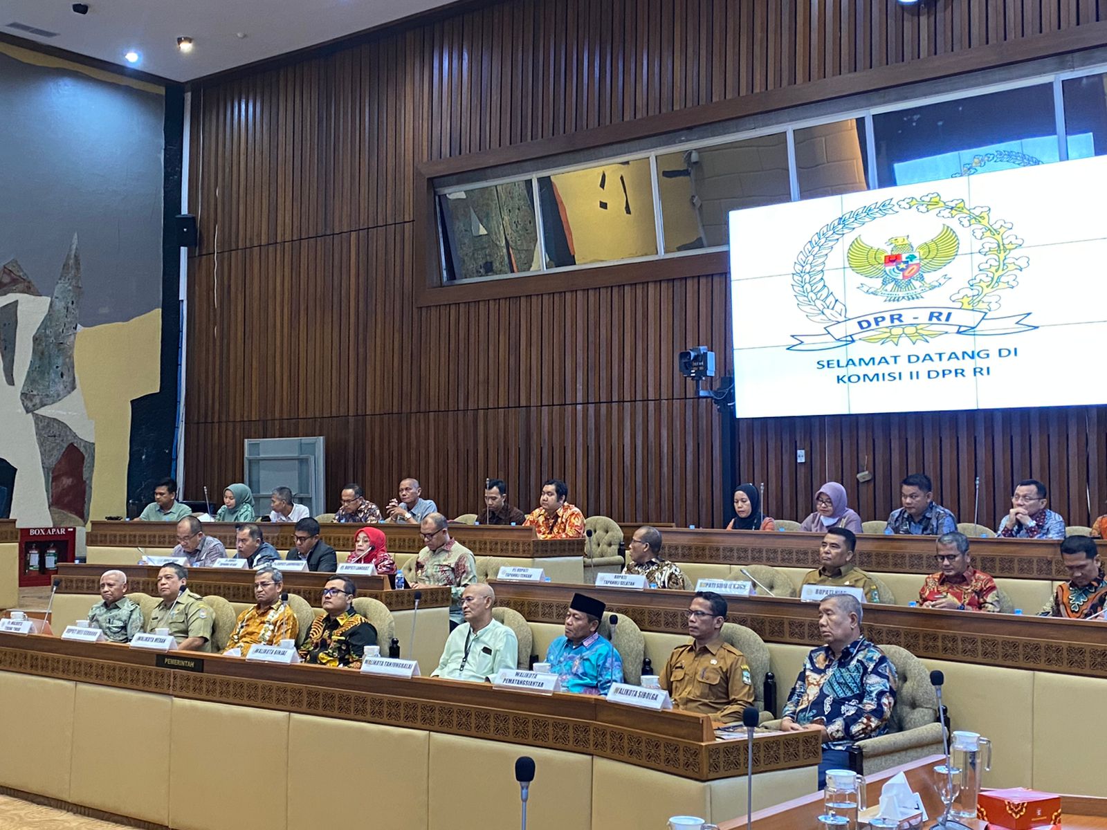 Bobby Nasution Beri Masukan dan Saran untuk RUU tentang Kota Medan di Rapat Panja Komisi II DPR