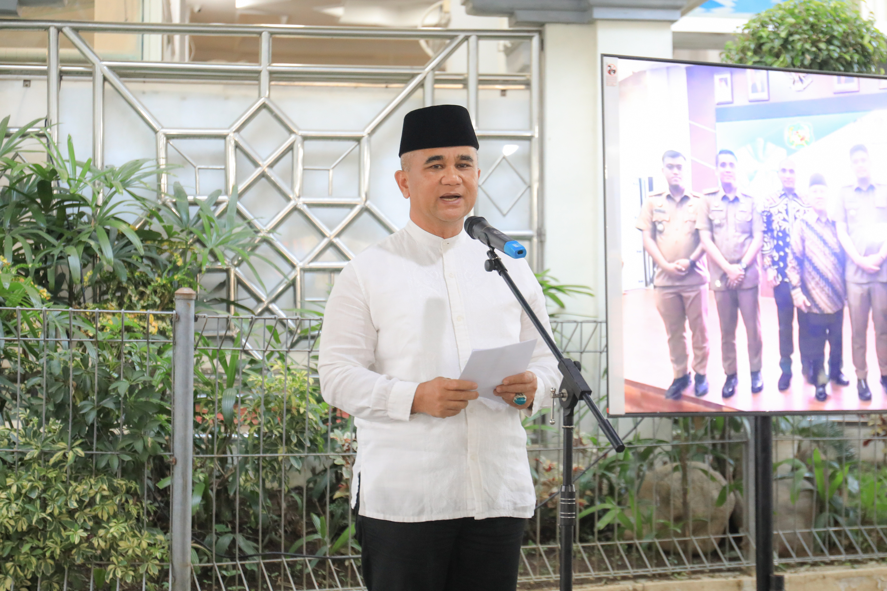 Saat Safari Ramadan, Ketua BKM: Perhatian Pemko Medan Jadikan Baiturrahman sebagai Masjid Mandiri