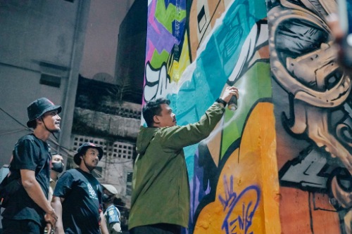 Di Bawah Kepemimpinan Bobby Nasution Baru Pegiat Seni Mural Diperhatikan & Diberi Wadah