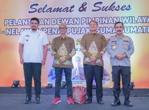 Seribuan Warga Jawa Sambut Hangat  Bobby Nasution di Pelantikan Pengurus DPW Pena Pujakesuma Sumut