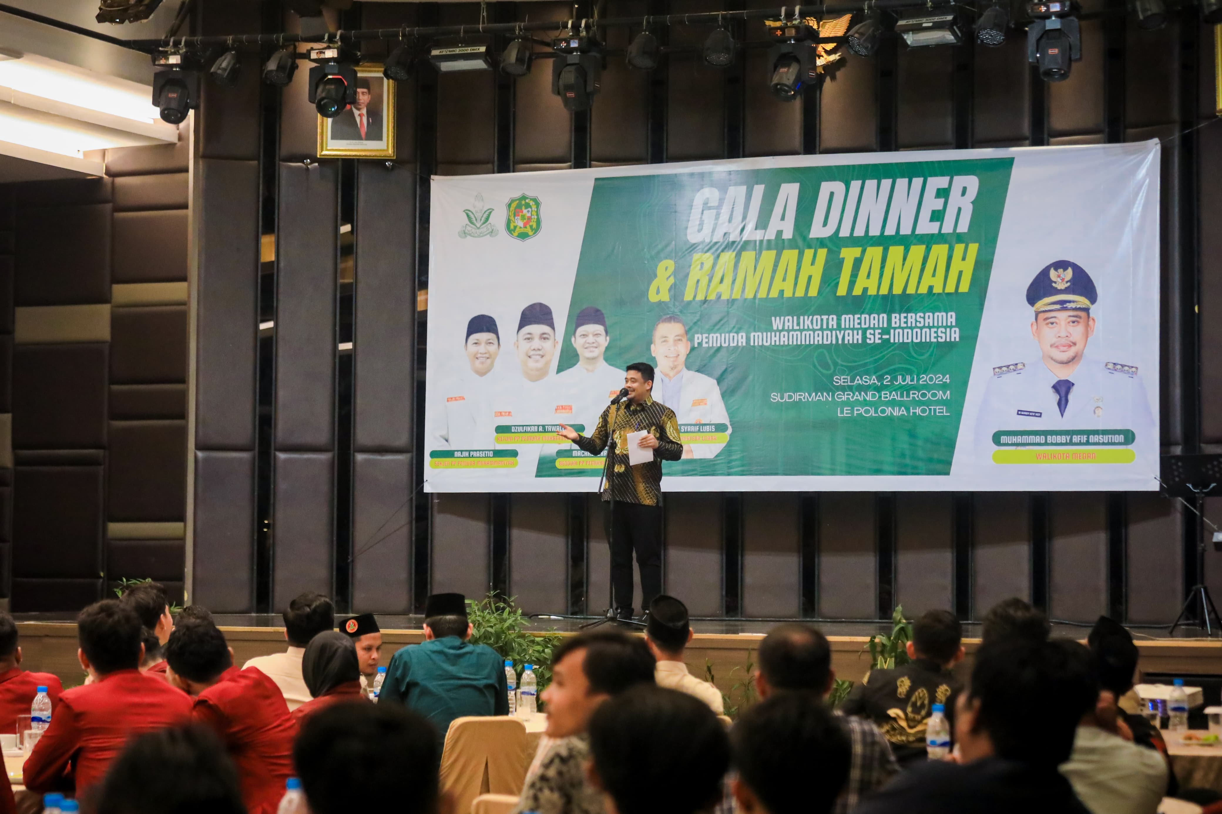 Bertemu Pemuda Muhammadiyah Se-Indonesia, Bobby Nasution Ajak  Wujudkan Indonesia Emas 2045